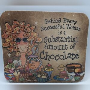Blue Mount Suzy Toronto Successful Woman Substantial Chocolate Thick Mouse Pad